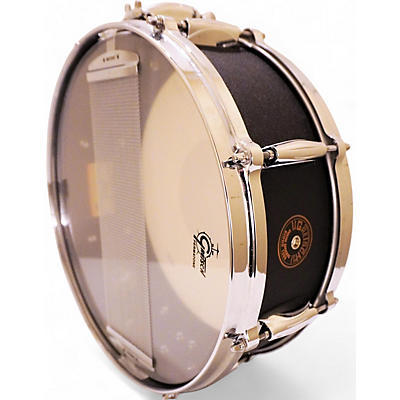 Used Gretsch Drums 6.5X14 black copper engraved snare drum Black Drum
