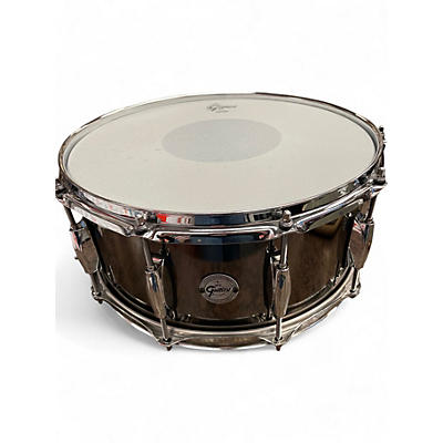 Used Gretsch Drums 6X14 Black Nickel Over Steel Black Nickel Drum