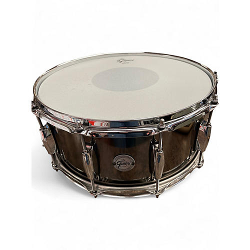 Used Gretsch Drums 6X14 Black Nickel Over Steel Black Nickel Drum Black Nickel 13