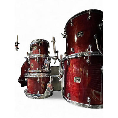 Used Gretsch Drums 7 Piece Catalina Birch Burgundy Drum Kit
