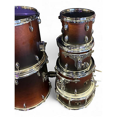Used Gretsch Drums 7 Piece Catalina Maple Brown Sunburst Drum Kit