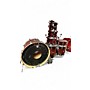 Used Gretsch Drums 7 Piece Catalina Maple Crimson Red Trans Drum Kit Crimson Red Trans