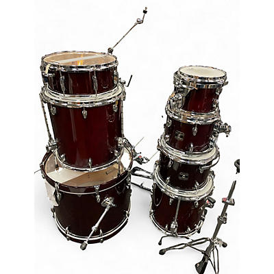 Used Gretsch Drums 7 Piece Catalina Maple DEEP CHERRY Drum Kit