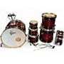 Used Gretsch Drums 7 Piece Catalina Maple Dark Cherry Burst Drum Kit Dark Cherry Burst