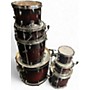 Used Gretsch Drums 7 Piece Catalina Maple Tobacco Burst Drum Kit Tobacco Burst
