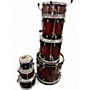 Used Gretsch Drums 7 Piece Catalina Mix Red Drum Kit Red