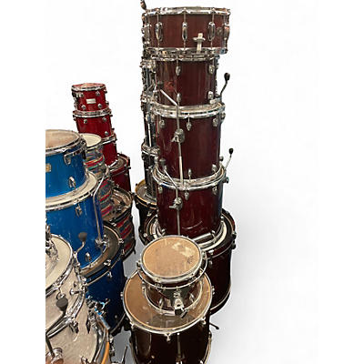 Used Gretsch Drums 7 Piece Catalina Wine Red Drum Kit