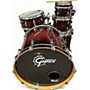 Used Gretsch Drums 7 Piece RENOWN RED CHERRY BURST Drum Kit RED CHERRY BURST