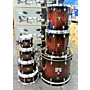 Used Gretsch Drums Used Gretsch Drums 7 piece Catalina Maple Trans Red Drum Kit Trans Red