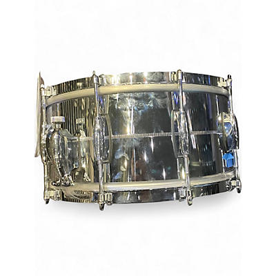 Used Gretsch Drums Brooklyn Series Snare GB41645 CHROME OVER STEEL Drum
