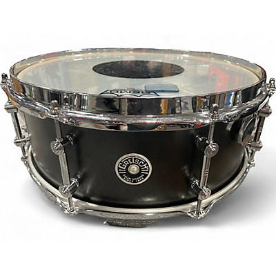 Used Gretsch Drums Brooklyn Series Snare Satin Black Mist Drum