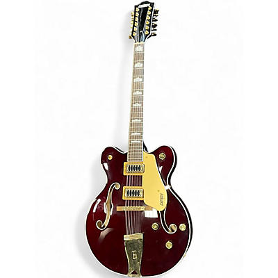 Used Gretsch G5422T-12 Wine Red Hollow Body Electric Guitar