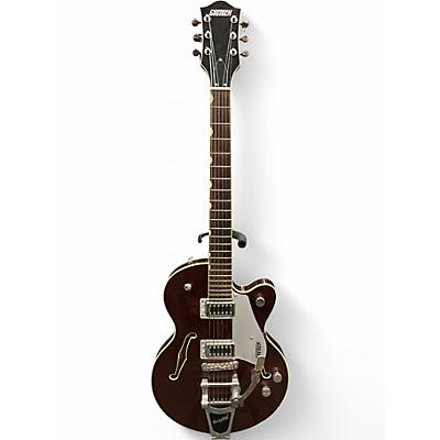 Used Gretsch G5655T-CB-JR Burgundy Sparkle Hollow Body Electric Guitar