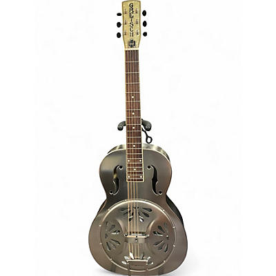 Used Gretsch G9221 Silver Acoustic Guitar