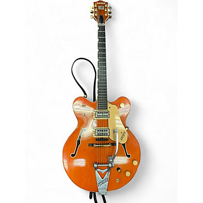 Used Gretsch Guitars 1966 nashville Orange Hollow Body Electric Guitar
