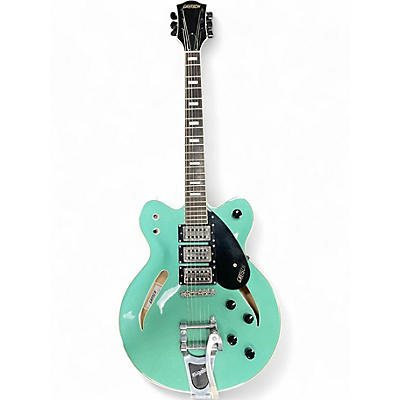 Used Gretsch Guitars 2627t/grg Green Hollow Body Electric Guitar
