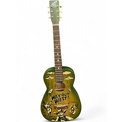 Used Gretsch Guitars 4520 Apple Green Acoustic Guitar