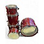 Used Gretsch Guitars 5 Piece Renown Burnt Orange Sparkle Drum Kit Burnt Orange Sparkle