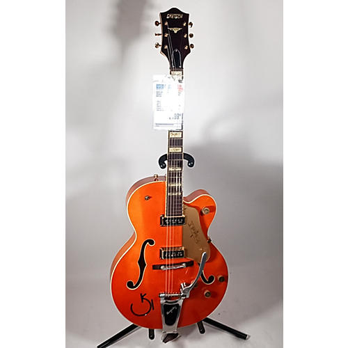 Gretsch Guitars Used Gretsch Guitars 6120DSW Orange Hollow Body Electric Guitar Orange