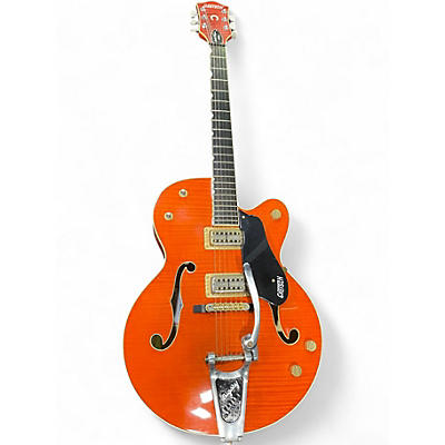 Used Gretsch Guitars 6120ssl brrian setzer Orange Hollow Body Electric Guitar