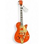 Used Gretsch Guitars 6121 Round Up Orange Solid Body Electric Guitar Orange
