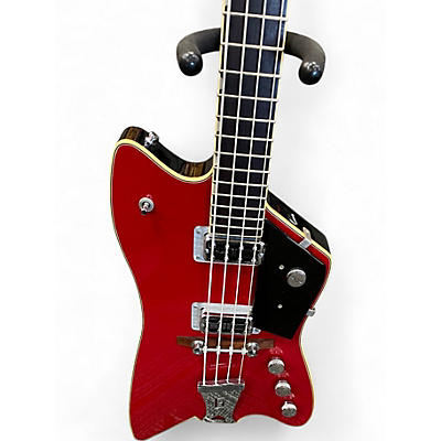 Used Gretsch Guitars Billy Bo bass Jupiter Thunderbird red Electric Bass Guitar