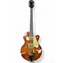Used Gretsch Guitars Broadkaster Jr.  Amber Hollow Body Electric Guitar Amber