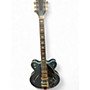 Used Gretsch Guitars CAT CB 3PU Blue Hollow Body Electric Guitar Blue