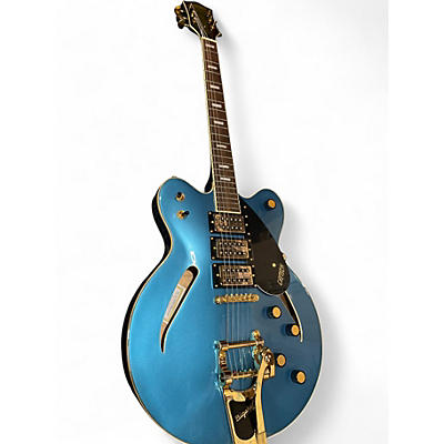 Used Gretsch Guitars CAT CB 3PU Blue Hollow Body Electric Guitar