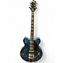 Used Gretsch Guitars CAT CB 3PU Blue Hollow Body Electric Guitar Blue