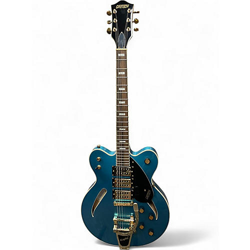 Used Gretsch Guitars CAT CB 3PU/RVBLU Blue Solid Body Electric Guitar Blue
