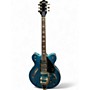 Used Gretsch Guitars CAT CB 3PU/RVBLU Blue Solid Body Electric Guitar Blue