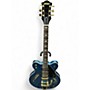 Used Gretsch Guitars CAT CB 3PU Riviera Blue Hollow Body Electric Guitar Riviera Blue