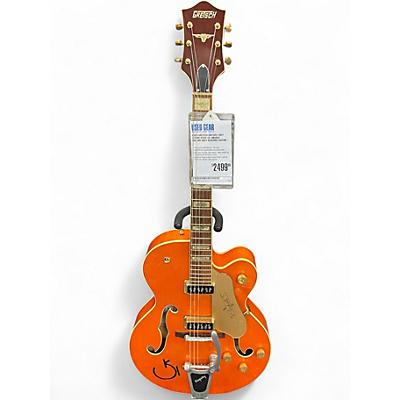 Used Gretsch Guitars CHET ATKINS DSW6120  Orange Hollow Body Electric Guitar