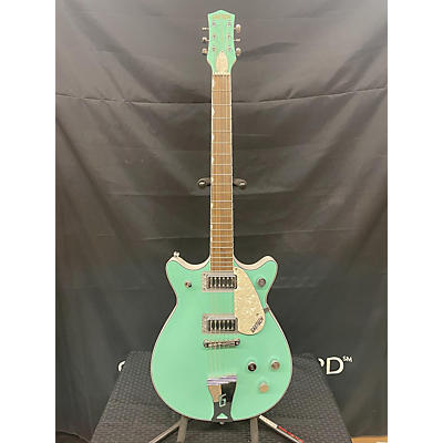 Gretsch Guitars Used Gretsch Guitars ELECTROMATIC DOUBLE JET G5237 Surf Green Solid Body Electric Guitar