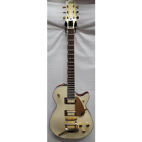 Gretsch Guitars Used Gretsch Guitars ELECTROMATIC PR White Gold Solid Body Electric Guitar White Gold