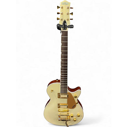 Used Gretsch Guitars ELECTROMATIC PRISTINE JET SINGLE CUT WHITE GOLD Solid Body Electric Guitar WHITE GOLD