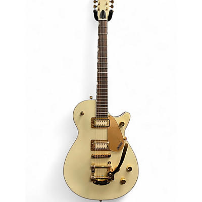 Used Gretsch Guitars ELECTROMATIC PRISTINE JET WHITE GOLD Solid Body Electric Guitar