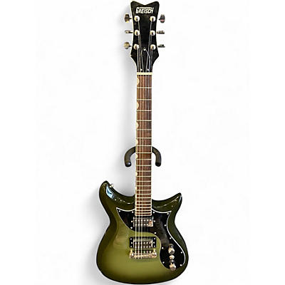 Used Gretsch Guitars Electromatic CVT Double-Cut With Wrap-Around Tailpiece Green Solid Body Electric Guitar