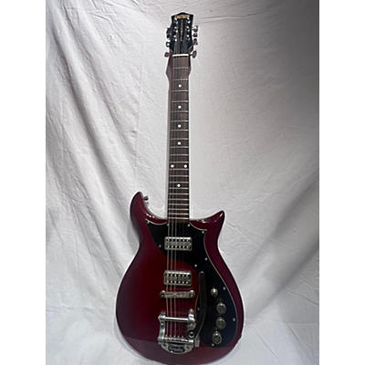 Gretsch Guitars Used Gretsch Guitars Electromatic Corvette Bigsby Cherry Stain Solid Body Electric Guitar