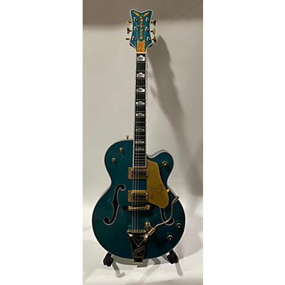 Gretsch Guitars Used Gretsch Guitars Falcon Jr Ocean Turquoise Hollow Body Electric Guitar