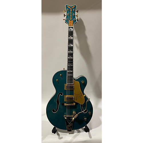 Gretsch Guitars Used Gretsch Guitars Falcon Jr Ocean Turquoise Hollow Body Electric Guitar Ocean Turquoise