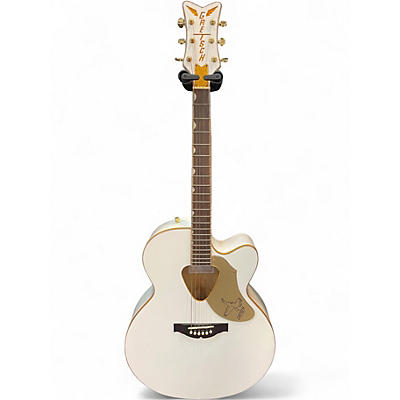 Used Gretsch Guitars G-5022CWFE White Acoustic Electric Guitar