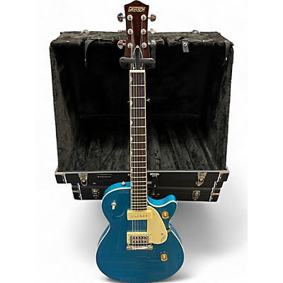 Used Gretsch Guitars G2215-P90 Streamliner Junior Blue Solid Body Electric Guitar