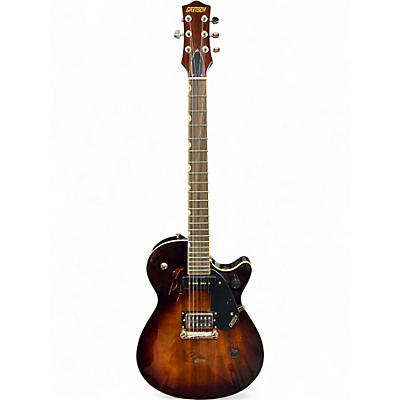 Used Gretsch Guitars G2215-P90 Streamliner Junior Brown Sunburst Solid Body Electric Guitar