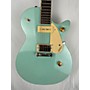 Used Gretsch Guitars Used Gretsch Guitars G2215-P90 Streamliner Junior MINT METALLIC Solid Body Electric Guitar MINT METALLIC