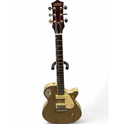 Used Gretsch Guitars G2215-P90 Streamliner Junior Metallic Gold Solid Body Electric Guitar