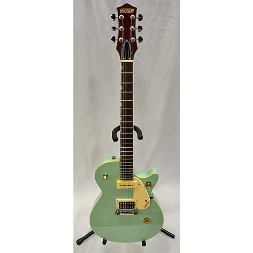 Gretsch Guitars Used Gretsch Guitars G2215-P90 Streamliner Junior Mint Metallic Solid Body Electric Guitar Mint Metallic