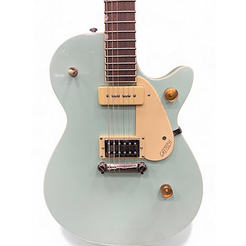 Used Gretsch Guitars G2215-P90 Streamliner Junior Mint Metallic Solid Body Electric Guitar Mint Metallic