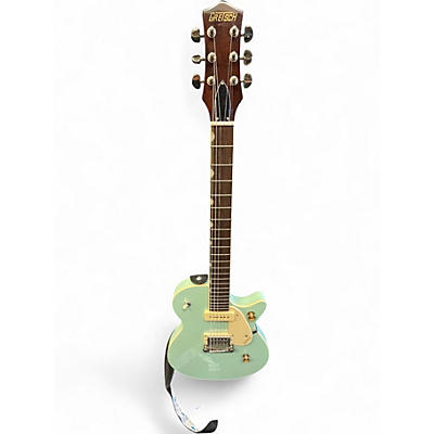 Used Gretsch Guitars G2215-P90 Streamliner Junior Mint Metallic Solid Body Electric Guitar